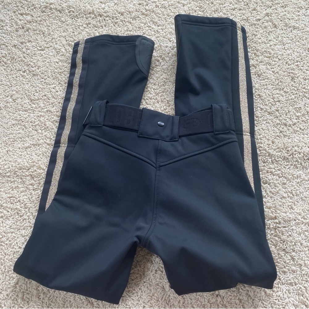 NWT Goldbergh Cher Ski Pant in Black and Gold, US Size 4 - Picture 4 of 8